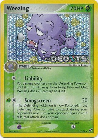 Weezing 51/107 - EX Deoxys