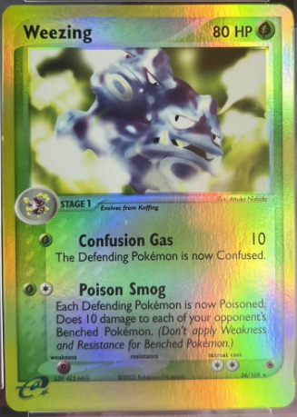 Weezing 24/109 - EX Ruby & Sapphire