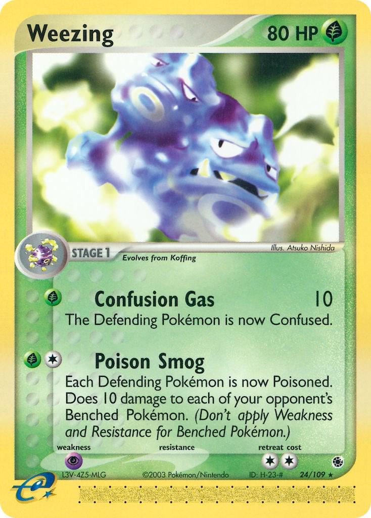 Weezing 24/109 - EX Ruby & Sapphire