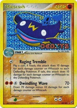 Whiscash 28/107 - EX Deoxys