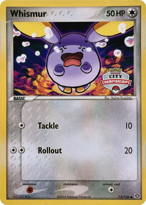 Whismur 73/106 - EX Emerald