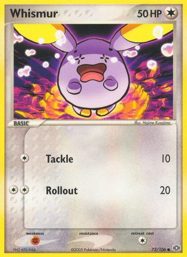 Whismur 73/106 - EX Emerald
