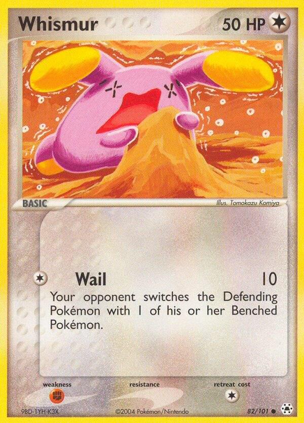 Whismur 82/101 - EX Hidden Legends