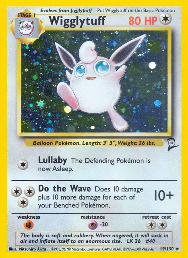 Wigglytuff 19/130 - Base Set 2