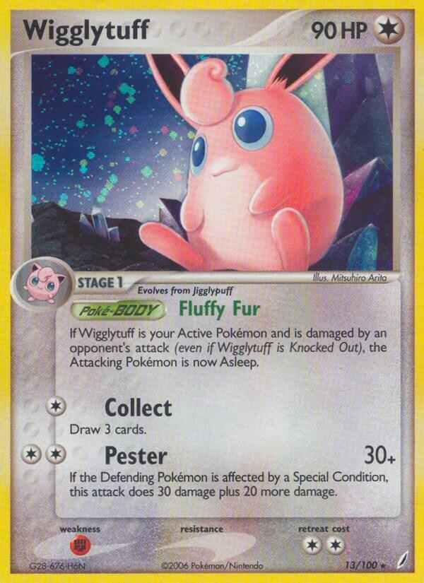 Wigglytuff 13/100 - EX Crystal Guardians