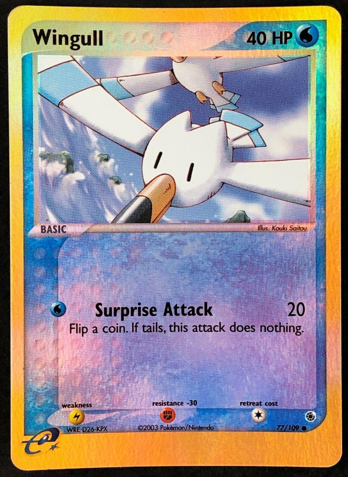 Wingull 77/109 - EX Ruby & Sapphire