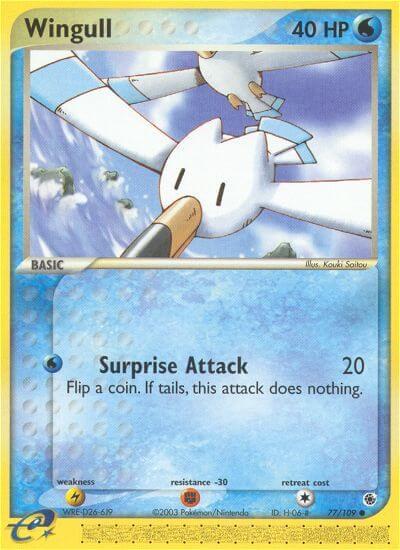 Wingull 77/109 - EX Ruby & Sapphire
