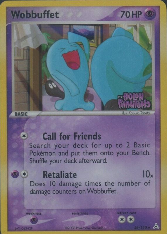Wobbuffet 56/110 - EX Holon Phantoms