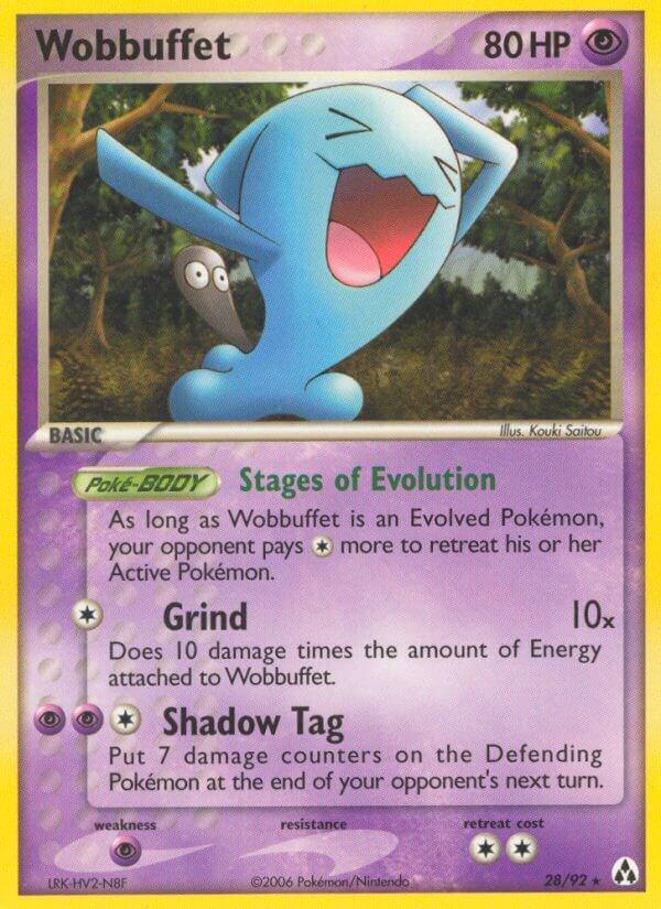 Wobbuffet 28/92 - EX Legend Maker