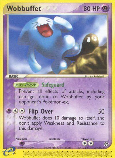 Wobbuffet 26/100 - EX Sandstorm