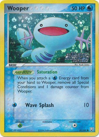 Wooper 81/109 - EX Team Rocket Returns