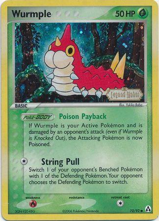 Wurmple 70/92 - EX Legend Maker