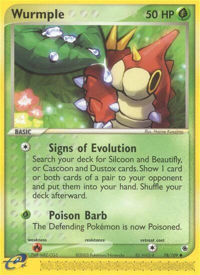 Wurmple 78/109 - EX Ruby & Sapphire