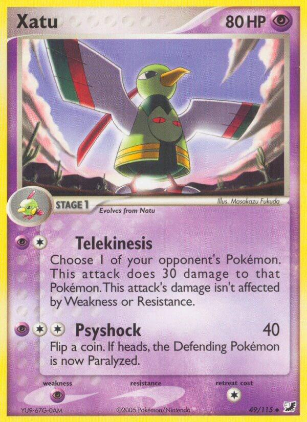 Xatu 49/115 - EX Unseen Forces