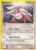 Zangoose 21/106 - EX Emerald