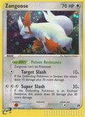 Zangoose 14/100 - EX Sandstorm