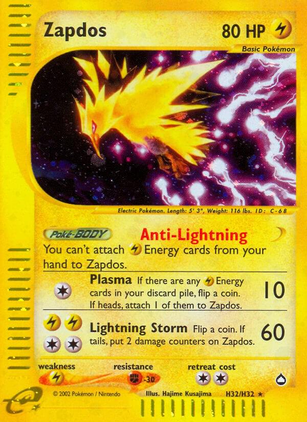 Zapdos H32/147 - Aquapolis