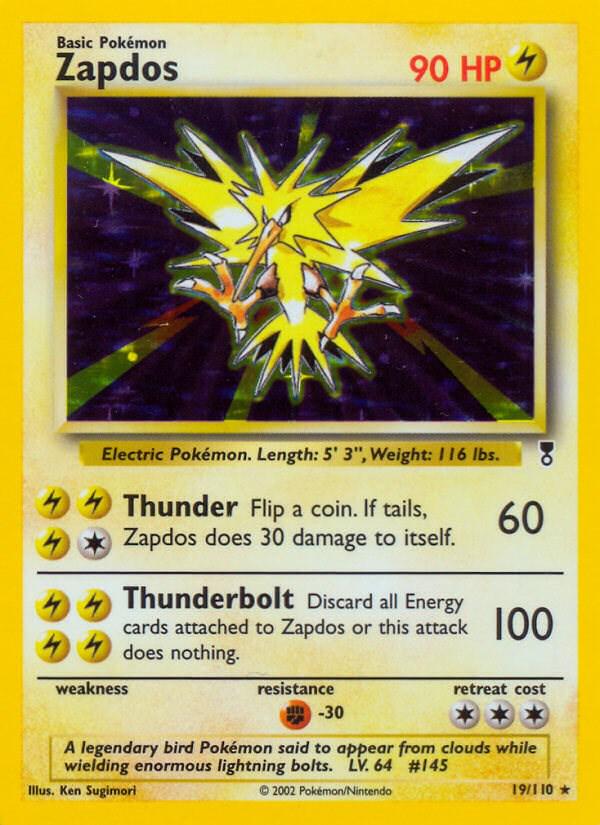 Zapdos 19/110 - Legendary Collection