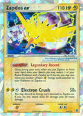 Zapdos EX 116/112 - EX Fire Red & Leaf Green