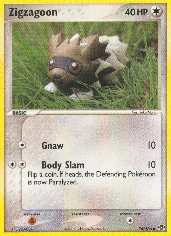 Zigzagoon 74/106 - EX Emerald