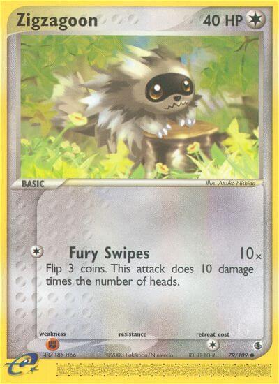 Zigzagoon 79/109 - EX Ruby & Sapphire