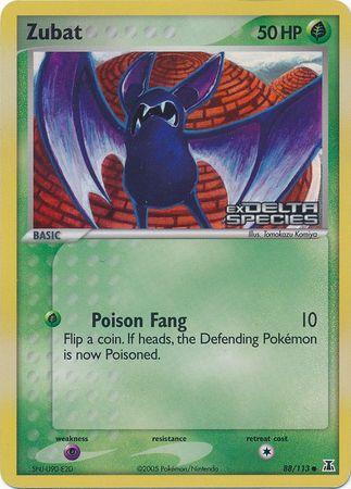 Zubat 88/113 - EX Delta Species