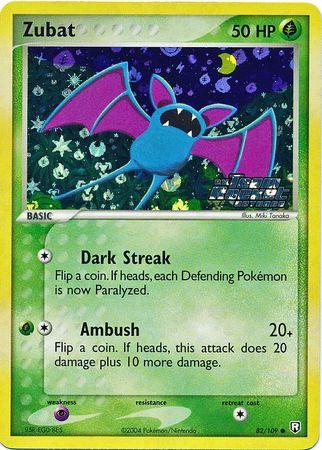 Zubat 82/109 - EX Team Rocket Returns